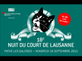 Visuel de la 18e Nuit du Court de Lausanne