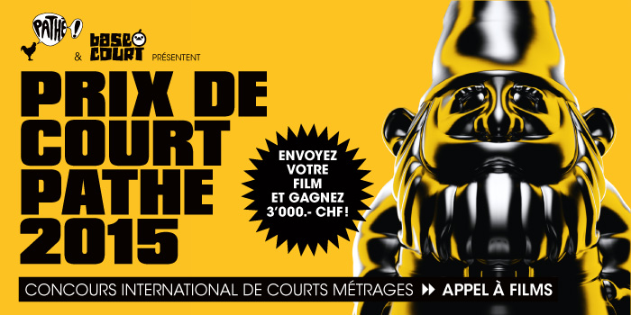 Visuel du Concours Prix de Court Pathé 2015