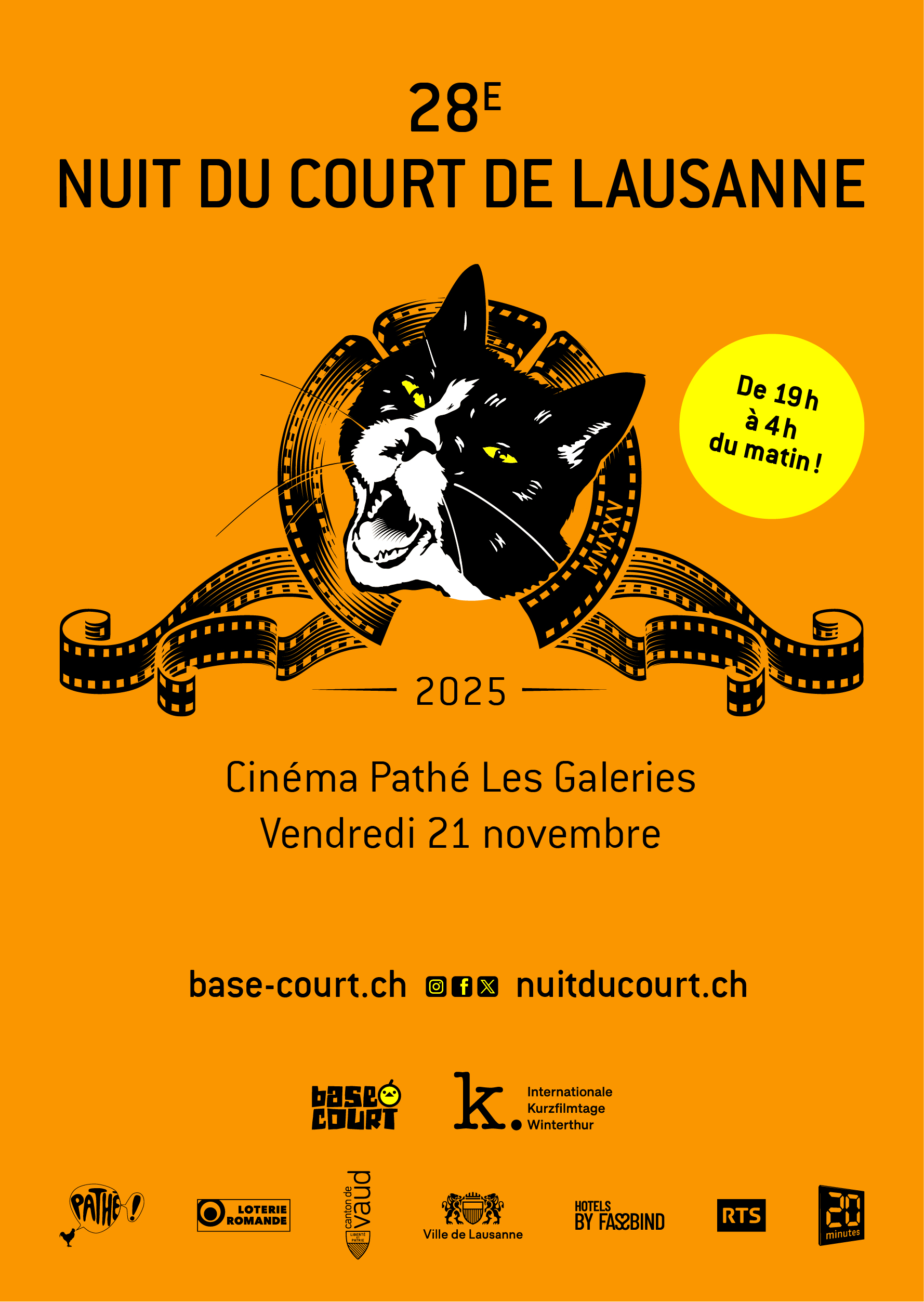 Base-Court - Nuit du Court de Lausanne | Présentation